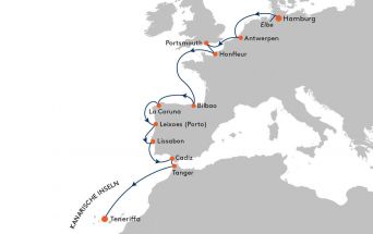 Route MS EUROPA