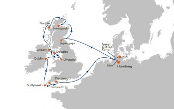 Route MS EUROPA