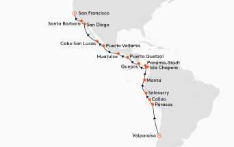 Route MS EUROPA
