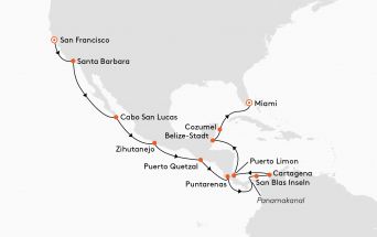 Route MS EUROPA