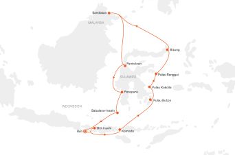 Route HANSEATIC spirit