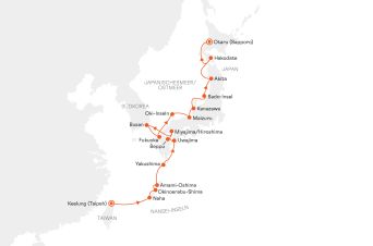 Route HANSEATIC spirit