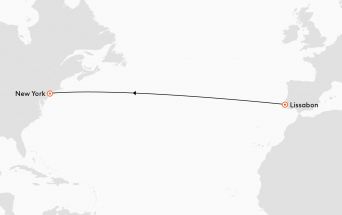 Route MS EUROPA