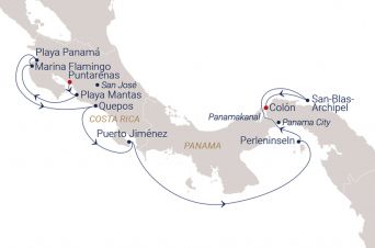 Route SEA CLOUD SPIRIT