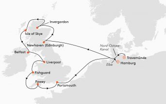 Route MS EUROPA