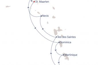 Route SEA CLOUD SPIRIT