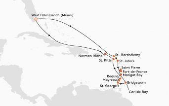 Route MS EUROPA