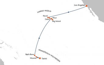 Route MS EUROPA 2