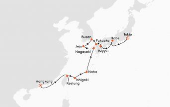 Route MS EUROPA 2