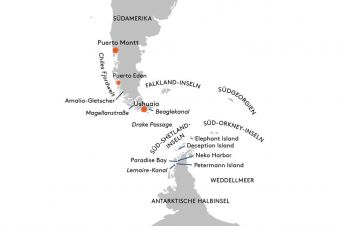 Route HANSEATIC spirit