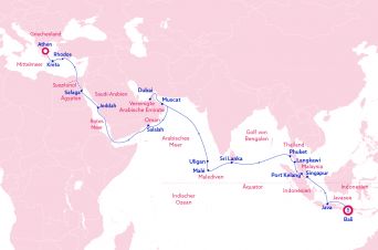 Route VASCO DA GAMA