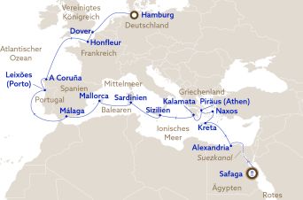 Route VASCO DA GAMA