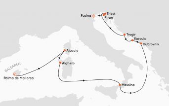 Route MS EUROPA