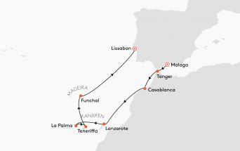 Route MS EUROPA