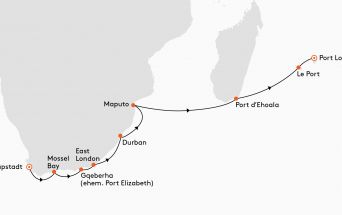 Route MS EUROPA 2