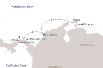 Route SEA CLOUD SPIRIT