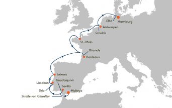 Route MS EUROPA