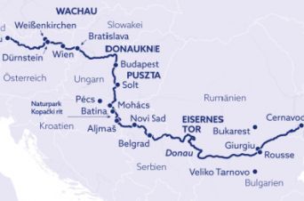 Route: Quer durch Deutschland von Passau nach Frankfurt