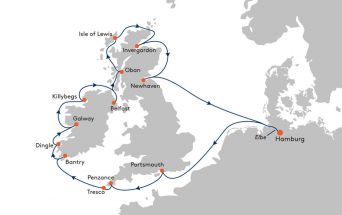 Route MS EUROPA
