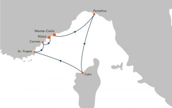 Route MS EUROPA