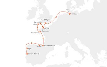 Route MS EUROPA
