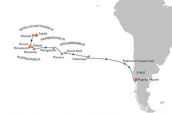 Route HANSEATIC spirit