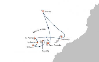 Route MS EUROPA