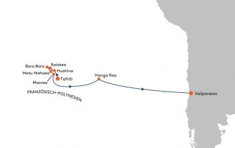 Route MS EUROPA 2