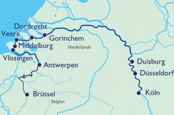 Route: Romantische Städte an Rhein, Main und Main-Donau-Kanal