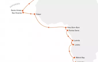 Route MS EUROPA