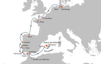Route MS EUROPA