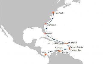 Route MS EUROPA 2