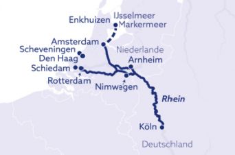 Route: Tulpenreise nach Holland
