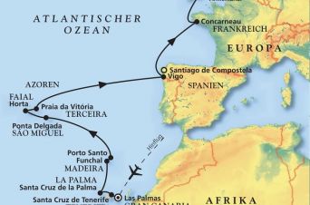 Route MS Amadea