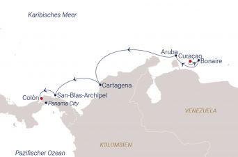 Route SEA CLOUD SPIRIT