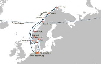 Route MS EUROPA