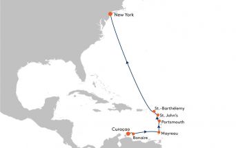 Route MS EUROPA 2