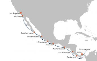 Route MS EUROPA 2