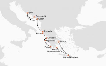 Route MS EUROPA 2